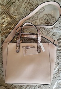 light pink satchel