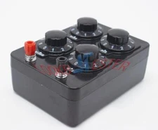 ONE PRECISION VARIABLE/ DECADE RESISTOR RESISTANCE BOX 0-9999 ohm NEW