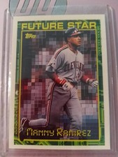 1994 Topps Baseball Manny Ramirez Future Stars Insert Card #216 Indians MLB