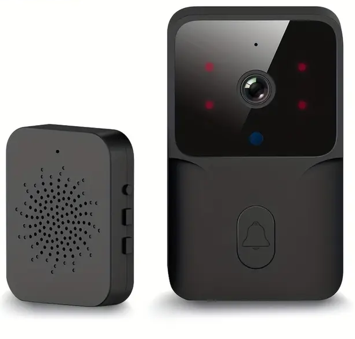 Wireless Doorbell Camera with Tuya HD Video Night Vision for Smart Home Security-image