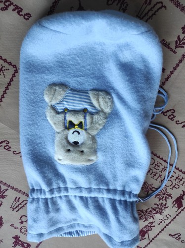 Doudou Range Pyjama Ours Blanc Bleu Beige Layette BABY NAT