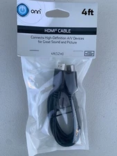 ONN HDMI cable 4ft Connects High Def A/V Devices