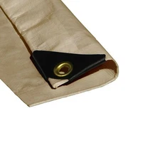 10 x 20 Beige/Tan Color 12 Mil Heavy Duty Tarp w/ UV Protection a YOYZA Exclusiv