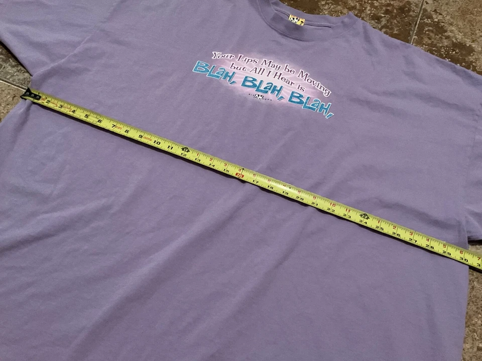 CAMISETA VINTAGE BIG DOGS LABIOS MÓVILES BLAH BLAH (HOMBRE 5X) USADA Foto 3 de 4