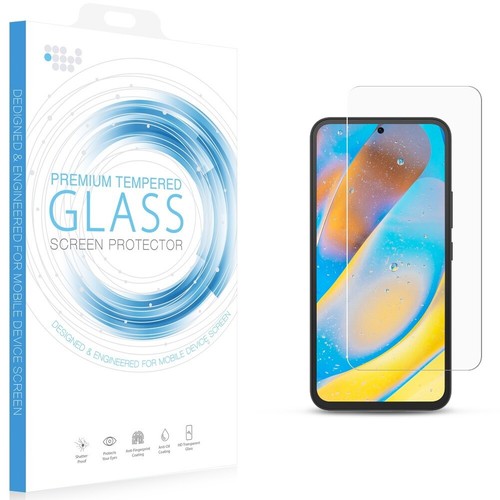 For Samsung Galaxy S23 FE - Tempered Glass Screen Protector Cover, Bubble-Free
