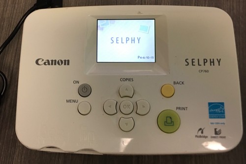 Canon Selphy CP760 Compact Photo Printer | eBay