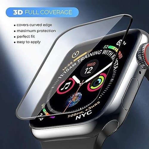 Screen protector for Apple Watch 8 7 SE 6 5 4 3 Ultra 38 40 41 42 44 45 mm 2pcs - Picture 4 of 8
