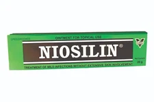 Niosilin Cream - Antiseptic, Antifungal, Eliminates Skin Infections - 20 gr *NEW