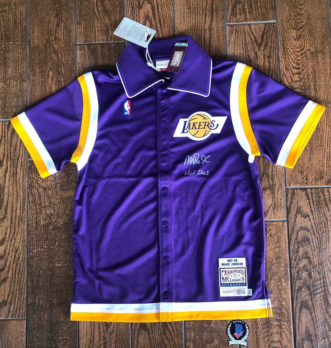 Los Angeles Lakers Mitchell & Ness Authentic Shooting Shirt - Mens