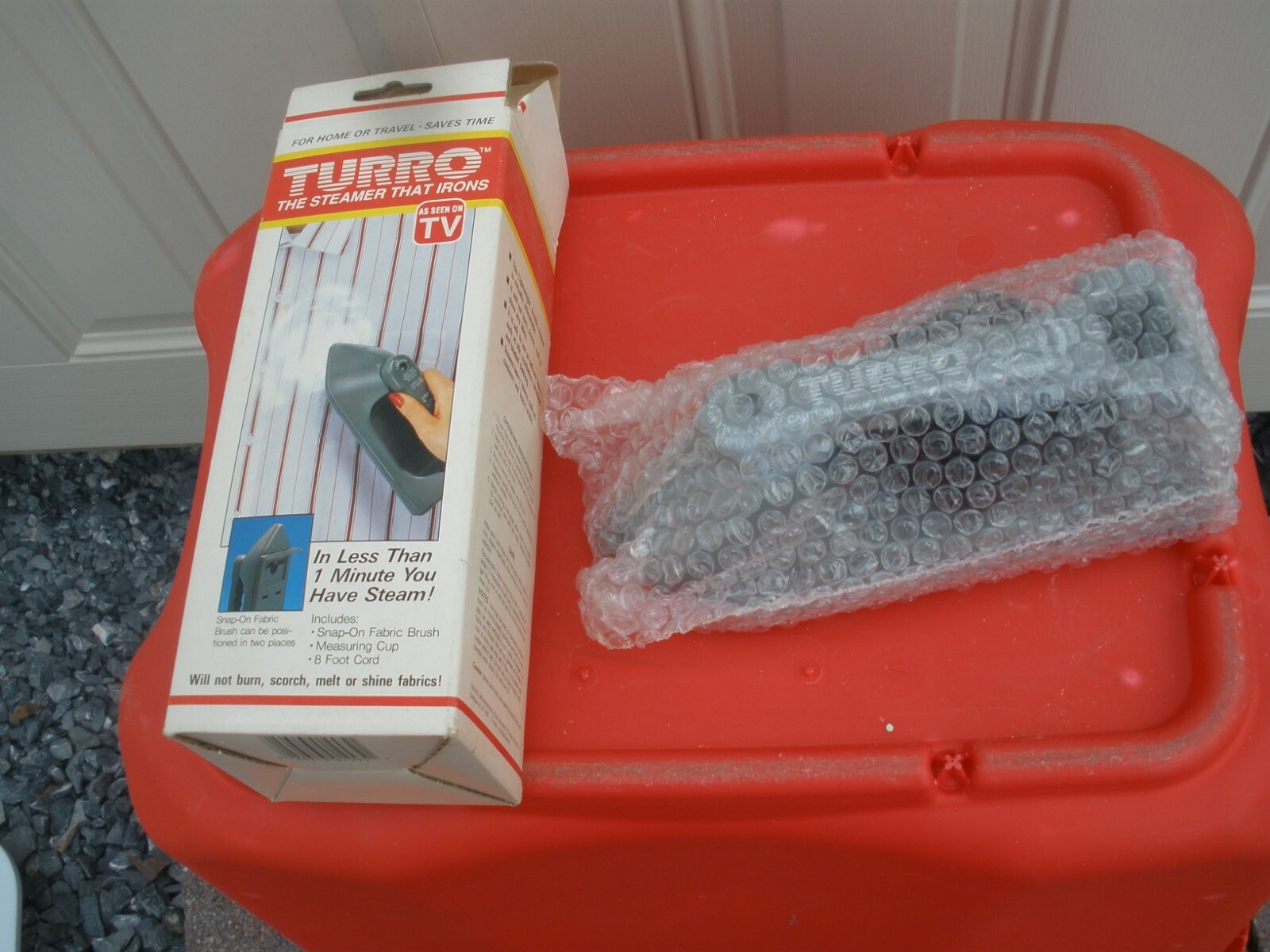 NEW As Seen on TV Turro Steamer that Irons (O21) eBay