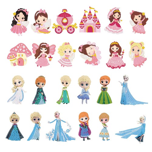 5D DIY Kids Diamond Painting Stickers Digital Painting Art Decoration Kids Gifts - Picture 29 of 55