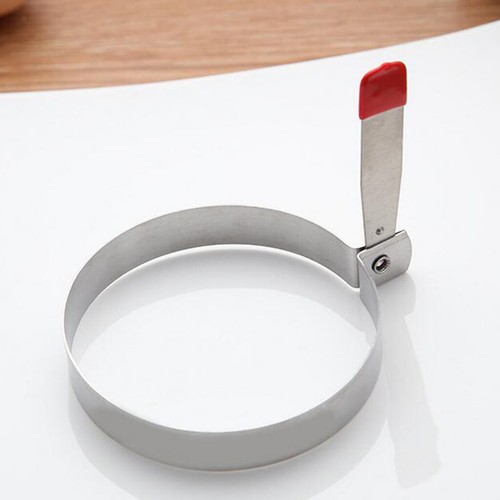 Edelstahl Spiegelei Form Zum Kochen Antihaft Pfannkuchenringe Metall Küche - Bild 6 von 7