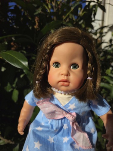 Götz Puppe Baby Girl 33 cm brünett Muffin Cosy Aquini 2013 + viel Zubehör ,Doll - Bild 14 von 24
