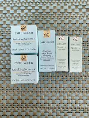 Estee Lauder Deluxe Samples 1 Advanced Night Repair 2 SupremeCreme