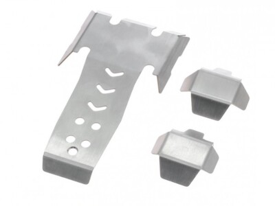 STAINLESS STEEL CHASSIS ARMOR PLATE FOR 1/10 VANQUISH H10 OPTIC CRAWLER VPS09010