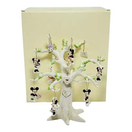 Lenox Disney Romantic Moments Tree Mickey Mouse & Minnie Mouse RETIRED