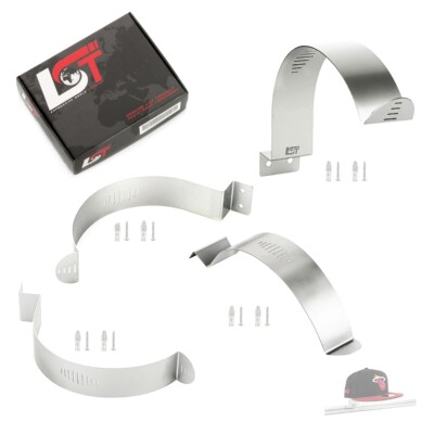 4x Original LST Mützenhalterung Edelstahl Wandgarderobe für Snapbacks Mützen
