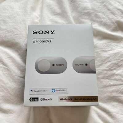 Sony WF-1000XM3 S Wireless Bluetooth In Ear Headphones Noise Cancelling  Silver | eBay