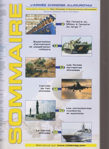 RAIDS HORS SERIE N°27 L'ARMEE CHINOISE AUJOURD'HUI - Imagen 3 de 3