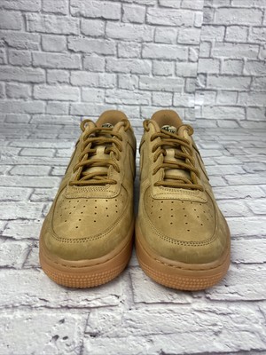 Air Force 1 Winter Premium Flax 943312-200 Khaki Low Top Shoes 
