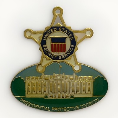 Presidential Protective Division US Secret Service Police Enamel