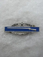 US Army Combat Infantry Badge 2nd Award Sterling SB (CC645