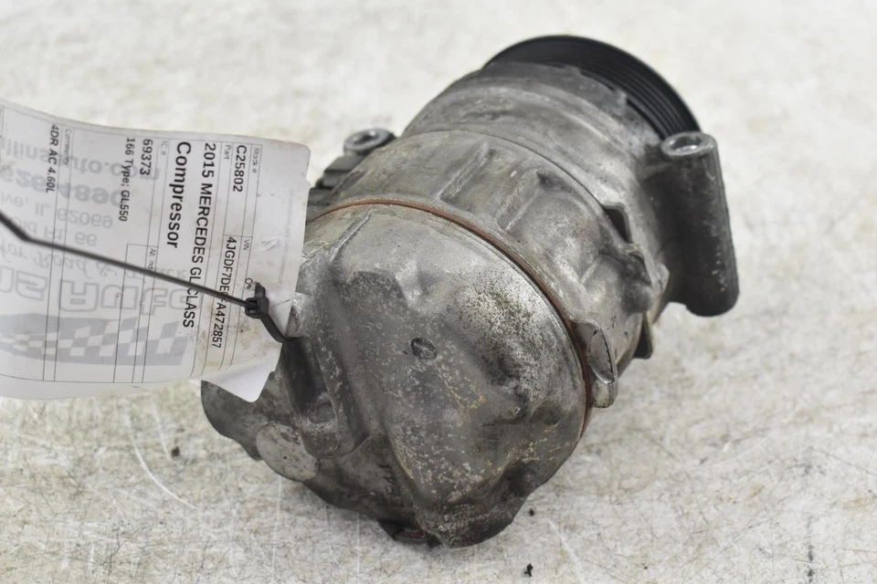 Compressor AC usado serve: 2015 Mercedes-benz Mercedes gl-class 166 tipo GL450 com - Imagem 4 de 4