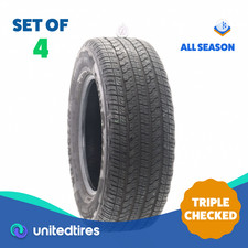 Set Of 4 Used 25565r17 Goodyear Wrangler Territory Ht 110t - 7.5-8.532 Set Of 4 Used 25565r17 Goodyear Wrangler Territory Ht 110t - 7.5-8.532