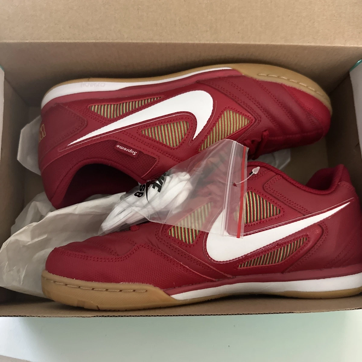 Nike Supreme x Gato SB Red for Sale | Authenticity Guaranteed | eBay