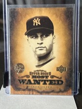 2001 Upper Deck Baseball Upper Deck's Most Wanted #MW8 Derek Jeter