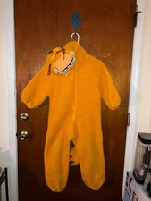 Vintage 2000s Garfield Childrens Halloween Costume Size 4-6 USED RARE HTF