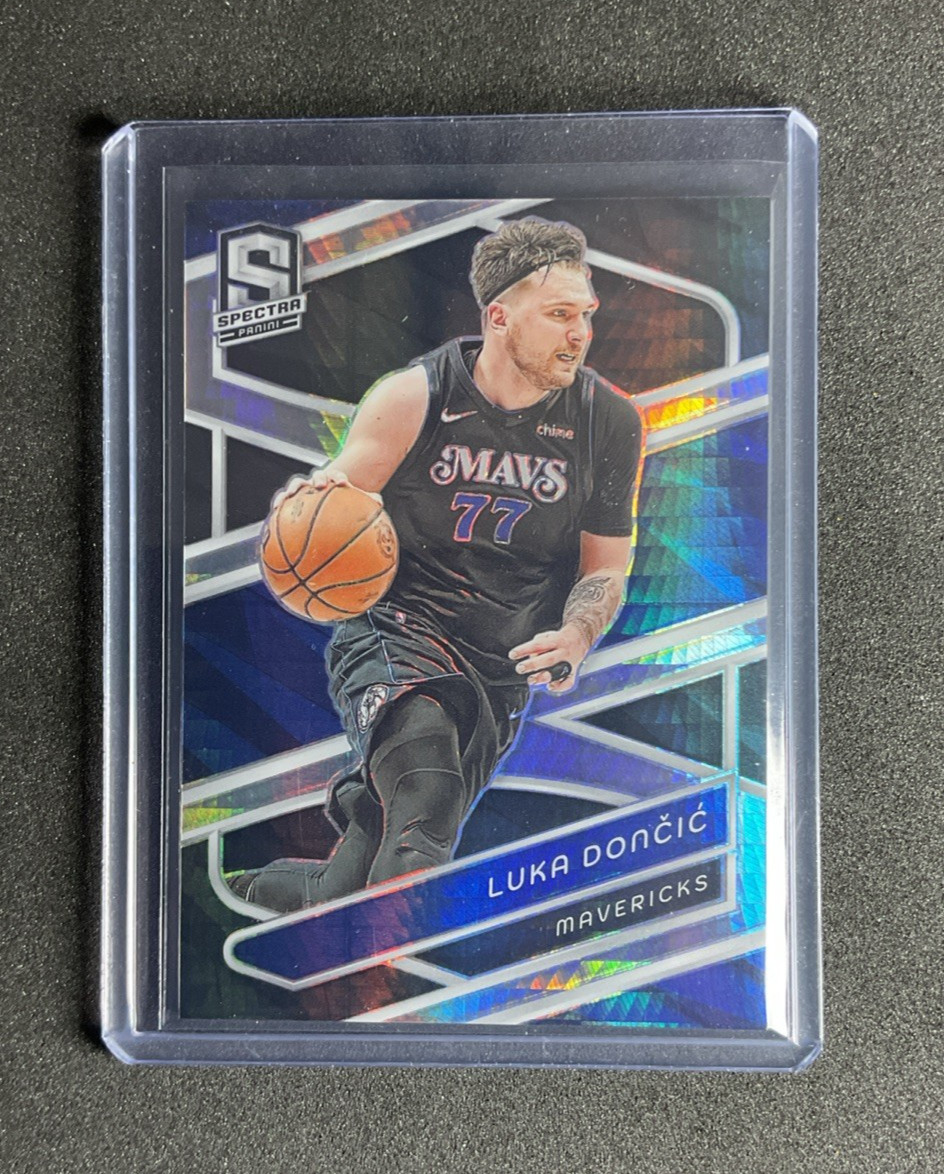 Luka Doncic 1/1 2023-24 Panini Spectra #23 Black Prizm Mavericks Lakers 🏀🔥🔥
