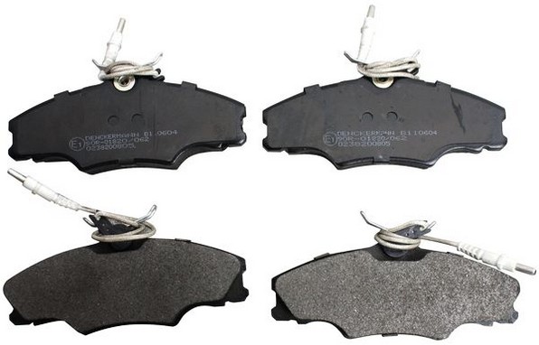 Vorderachse Denckermann B110604 Bremsbelagsatz, Scheibenbremse FüR Peugeot-image