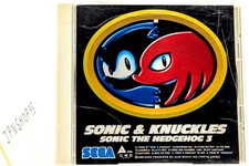 USED Sonic Knuckles Sonic the Hedgehog 3 CD Soundtrack SEGA JP