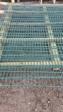 Green twin guard panel 2.4m x 2.5m wide