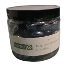 Target "HOME" BLUE LUSTER GLASS GEMS 680g