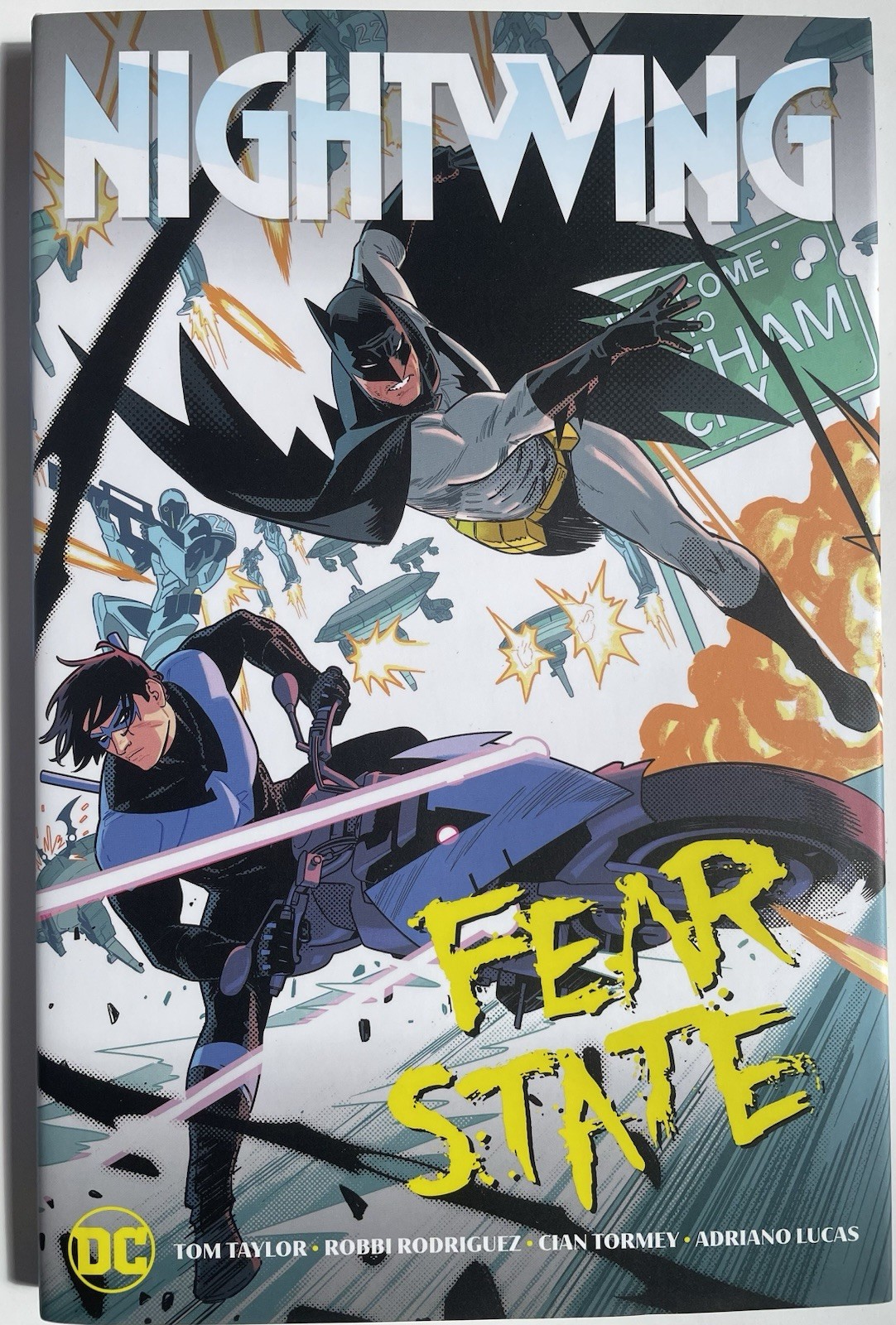 Nightwing: Fear State HC Hardcover (2022) 1st Printing DC Comics