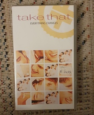 Take That Everything Changes VHS 1990 DVD Video Musik