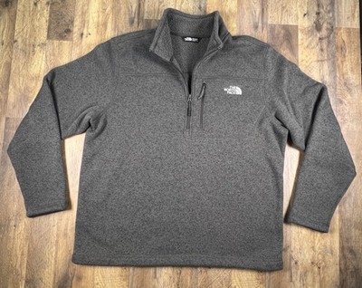 The North Face Gordon Lyons 1/4 Quarter Zip Fleece Jacket Men's Sz XL Pullover