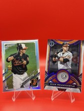 2023 Topps Tribute - Stamp of Approval Relics Ryan Mountcastle Purple /50 (MEM)