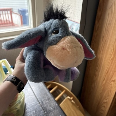 Disney Vintage Eeyore Plush Animated Flapping Ears Stuffed Animal