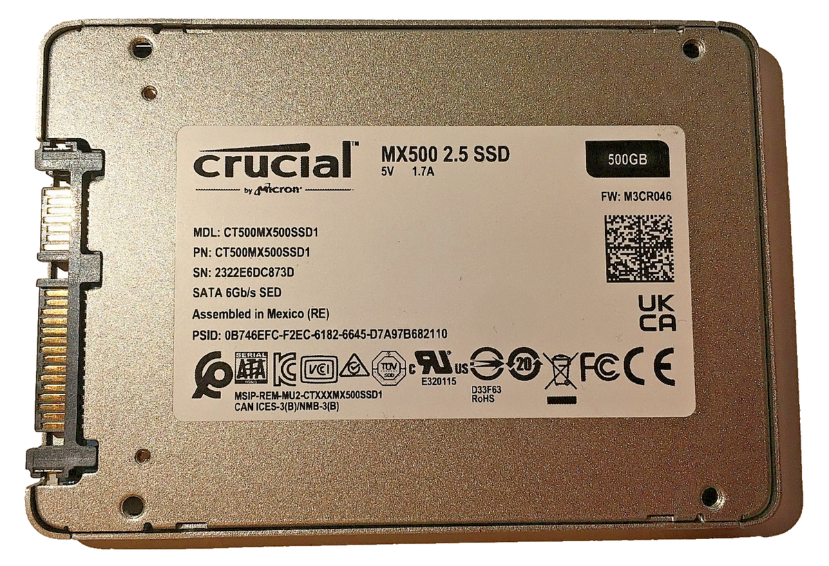 Crucial Mx500 500GB | eBay