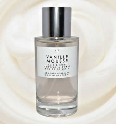 Le Monde Vanille Mousse 117 Eau De Toilette Hair & Body Vegan Vanilla 3.4 oz