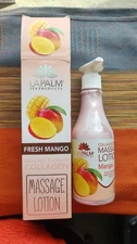 La Palm Organic Healing Therapy Collagen Massage Lotion 8oz