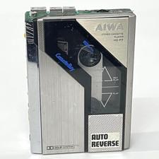 Rare AIWA HS-P7 CassetteBoy Stereo Cassette Player - Vintage Japan - Powers On