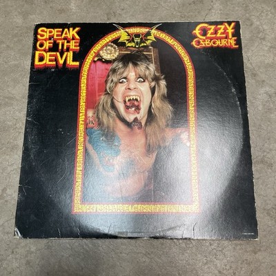 【2LP/帯付】Ozzy Osbourne Speak Of The Devil Ozzy Osbourne - Speak of The Devil 2LP Vinyl Gatefold 1982 Jet