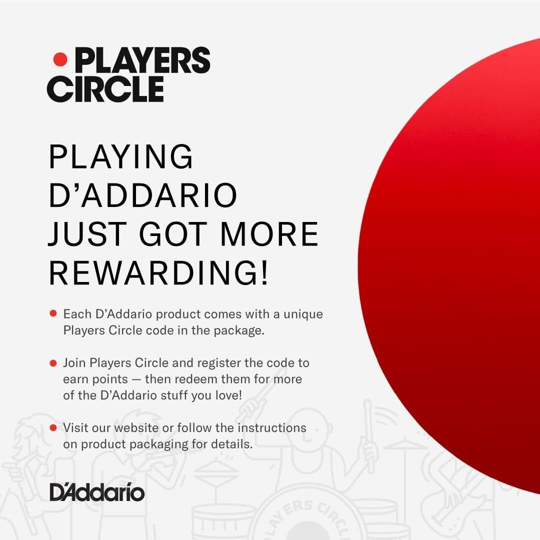 4-String D'Addario XL Nickel Bass Strings, Regular Light/Medium, Earn Rewards!