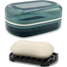 Travel Soap Container Bar Soap Holder Portable Soap Case with Lid for Travel