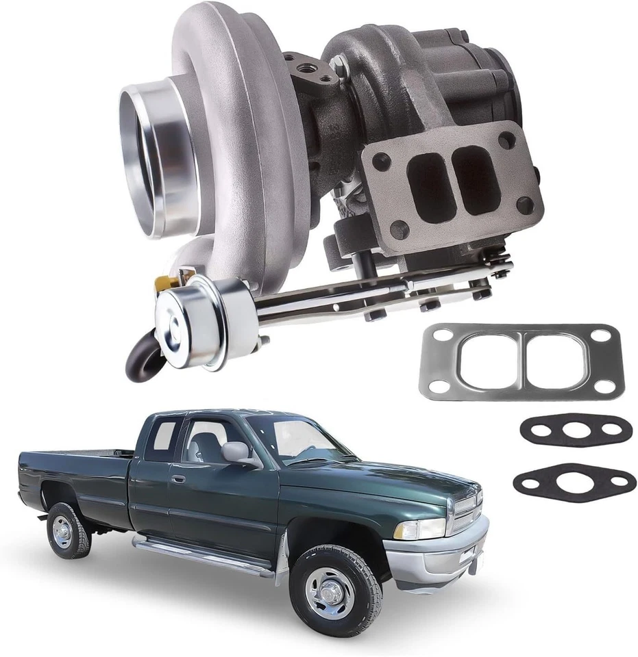 HX35W Turbo Turbocharger for Dodge Ram 2500 3500 Cummins 5.9L 1999-2002 3592766 - Image 2 of 4