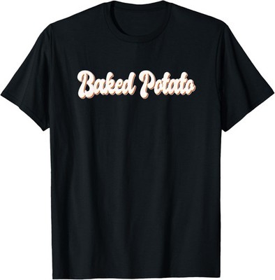 Great Baked Potato Design Vegetable Chef Potatoes T-Shirt